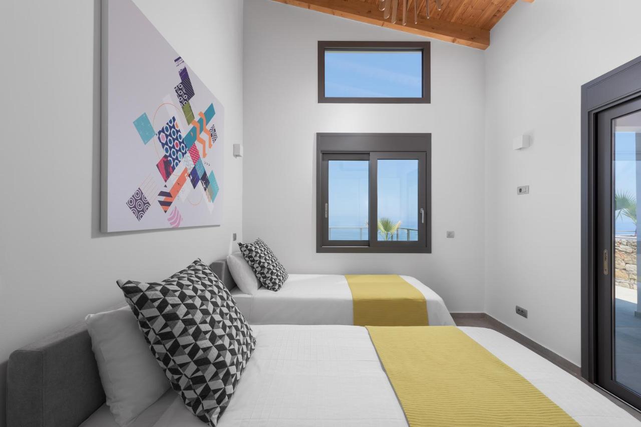 Kathisma Bay Villas - Luxury Villas - Villa Helios Kalamítsi Esterno foto