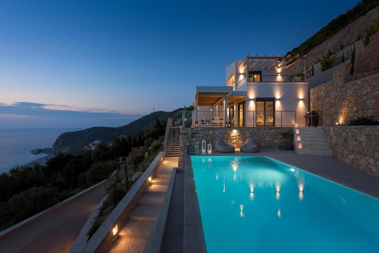 Kathisma Bay Villas - Luxury Villas - Villa Helios Kalamítsi Esterno foto